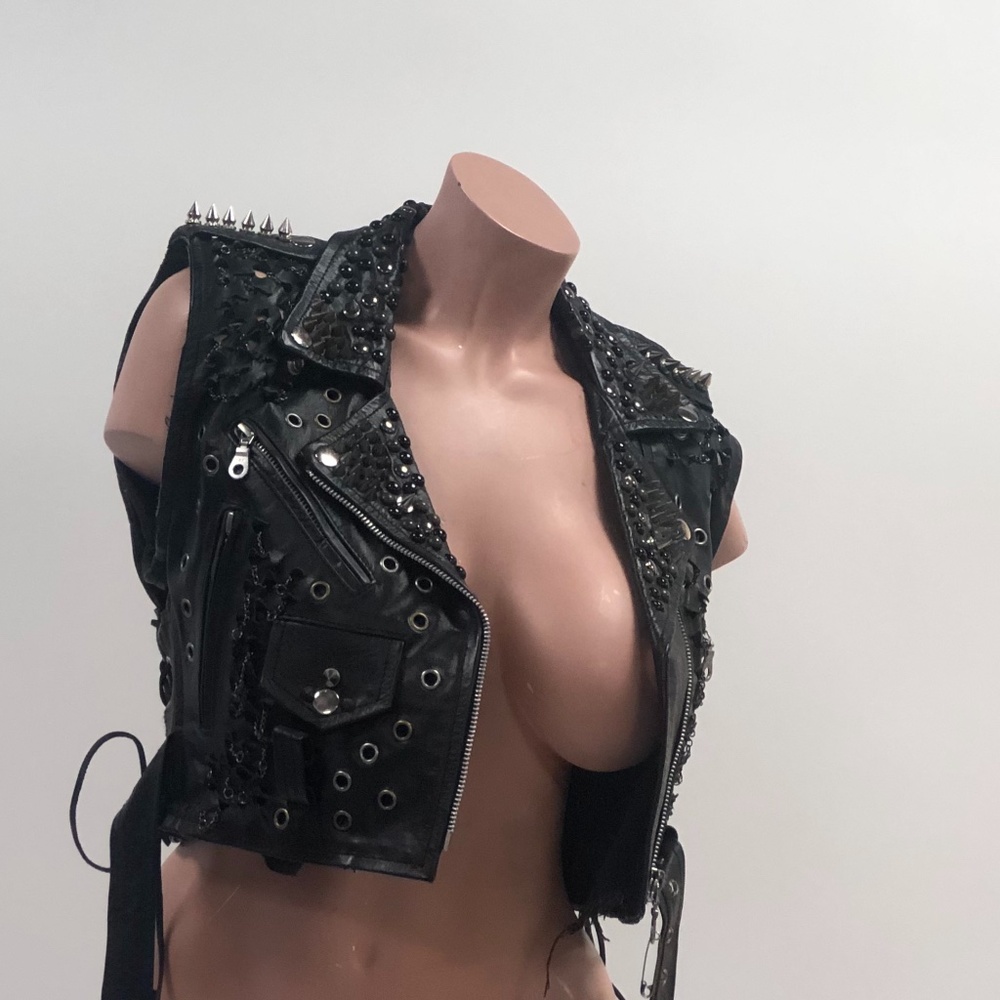 LA ROXX Leather Vest